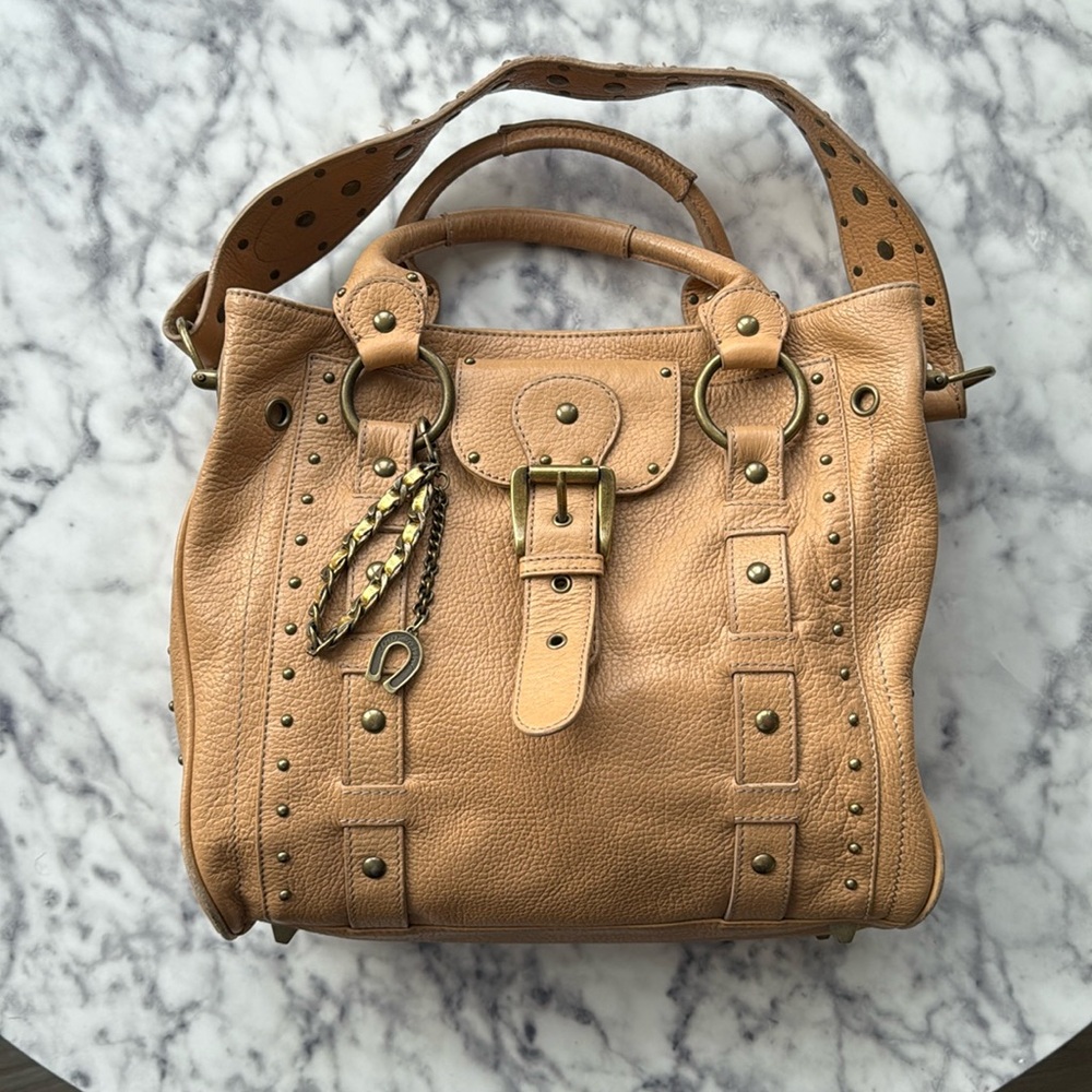 Rare Vintage Betsy Johnson horseshoe bag